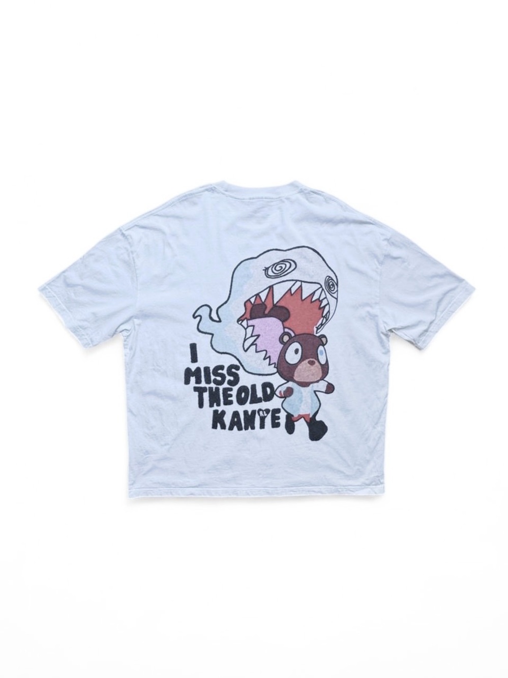 Red Letters Graphic T-Shirt I Miss The Old Kanye Graduation Album XXL